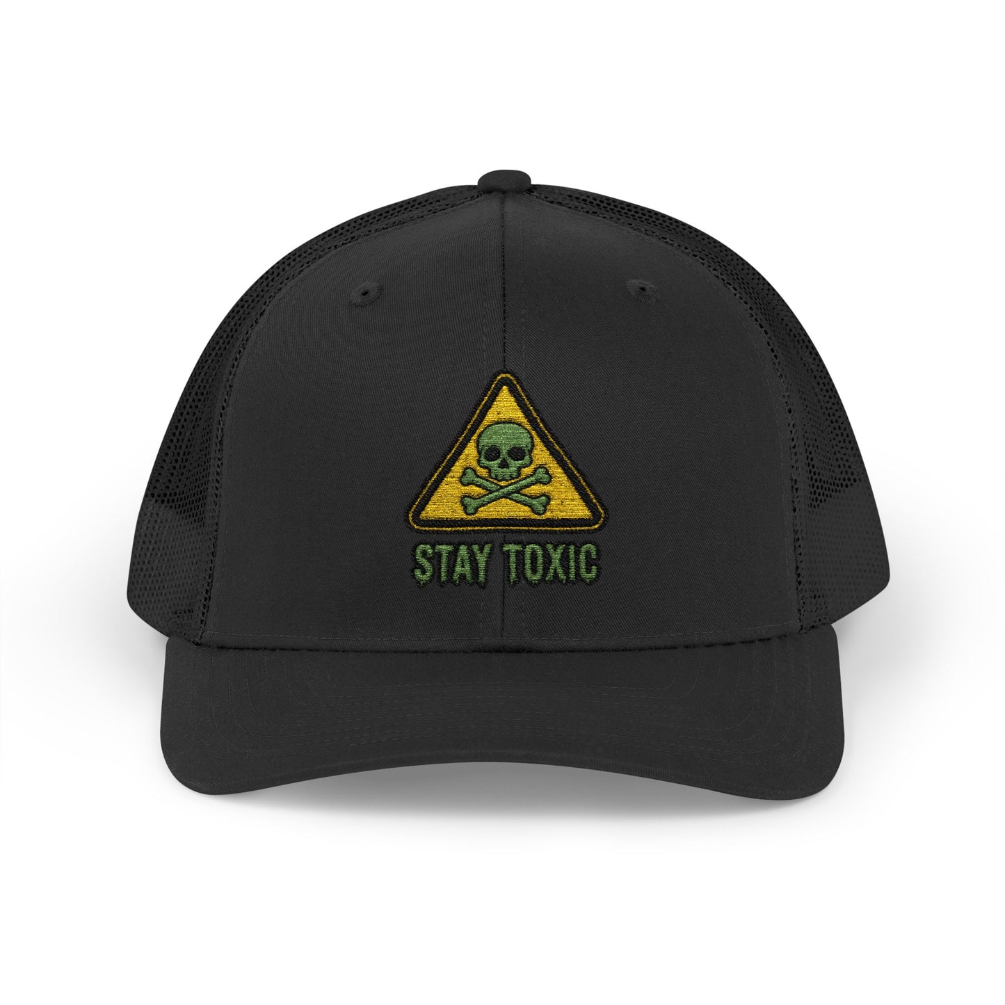 Stay Toxic Snapback Trucker Cap