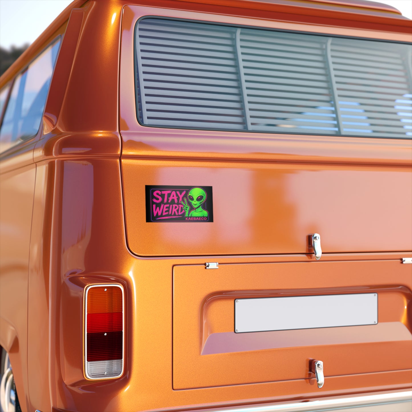 Stay Weird Bumper Sticker