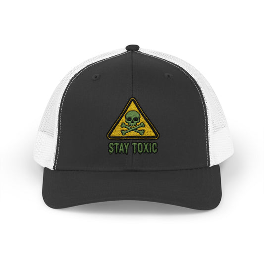 Stay Toxic Snapback Trucker Cap